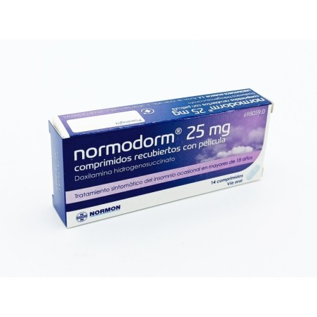 NORMODORM 25 MG 14 COMPRIMIDOS RECUBIERTOS