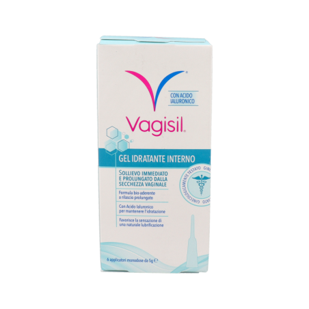 VAGISIL GEL HIDRATANTE INTERNO 6 APLICADORES 5 g