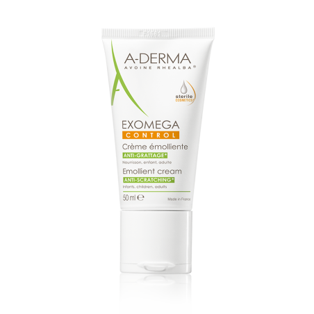 A-DERMA EXOMEGA CONTROL CREMA EMOLIENTE 1 ENVASE 50 ml