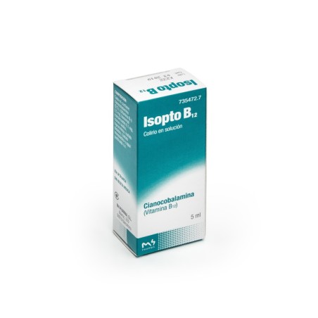 ISOPTO B12 0,5 mg/ml COLIRIO EN SOLUCION 1 FRASCO 5 ml