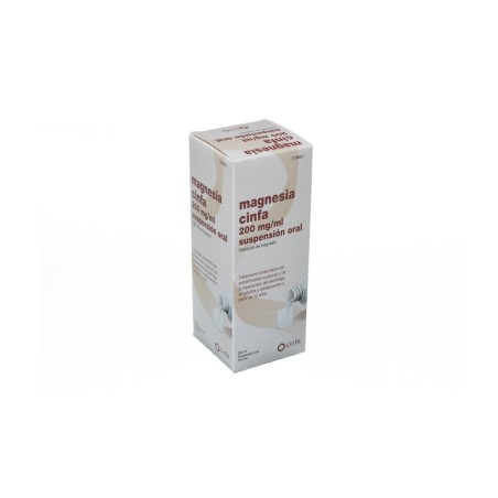 MAGNESIA CINFA 200 mg/ml SUSPENSION ORAL 1 FRASCO 260 ml