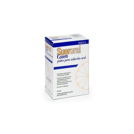 SUERORAL CASEN 5 SOBRES POLVO PARA SOLUCION ORAL
