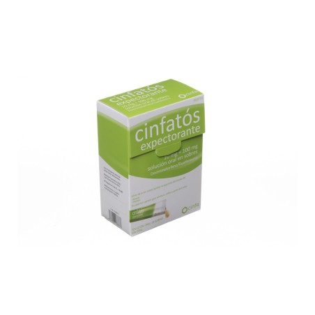 CINFATOS EXPECTORANTE 10 mg/100 mg 18 SOBRES SOLUCION ORAL