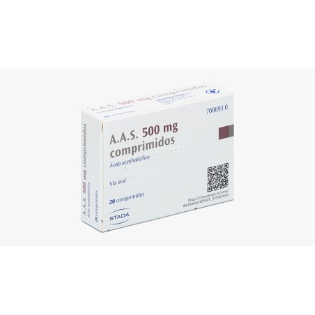 A.A.S. 500 MG 20 COMPRIMIDOS