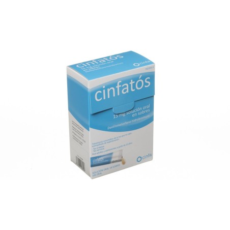 CINFATOS ANTITUSIVO 15 MG 18 SOBRES SOLUCION ORAL
