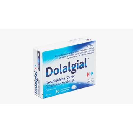 DOLALGIAL CLONIXINO LISINA 125 MG 20 COMPRIMIDOS RECUBIERTOS