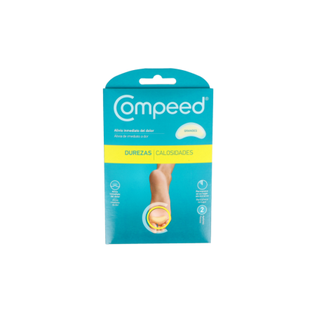 COMPEED DUREZAS HIDROCOLOIDE TALLA GRANDE 2 UNIDADES