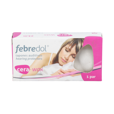TAPONES OIDOS CERA FEBREDOL 2 UNIDADES