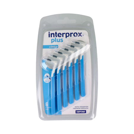 CEPILLO ESPACIO INTERPROXIMAL INTERPROX PLUS CONICO 6 UNIDADES