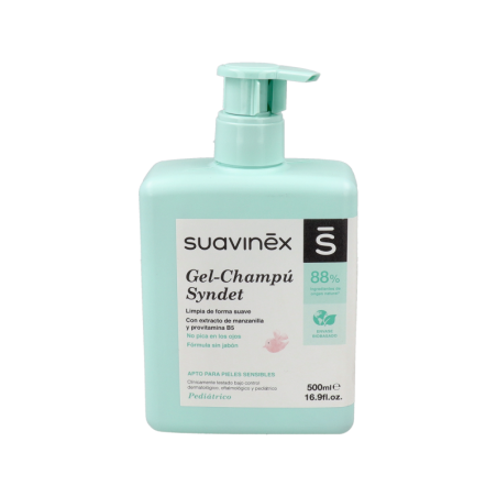 SUAVINEX PEDIATRIC GEL CHAMPU SYNDET 1 ENVASE 500 ml