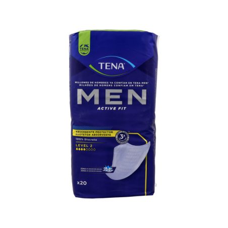 ABSORB INC ORINA LIGERA TENA MEN LEVEL-2  20 U