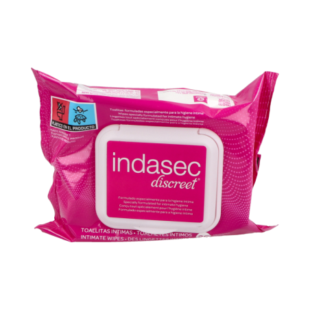 INDASEC TOALLITAS INTIMAS 20 TOALLITAS