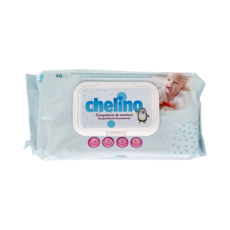 CHELINO TOALLITAS INFANTILES 60 TOALLITAS