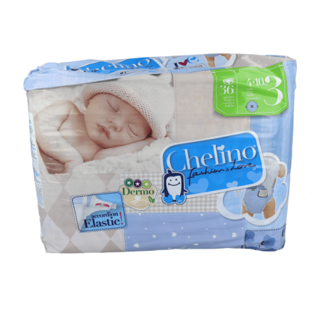 PAÑAL INFANTIL CHELINO TALLA 3 4 - 10 kg 36 PAÑALES