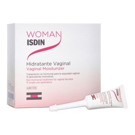 WOMAN ISDIN HIDRATANTE VAGINAL LUBRICANTE HIDROSOLUBLE 6 ML 12 MONODOSIS