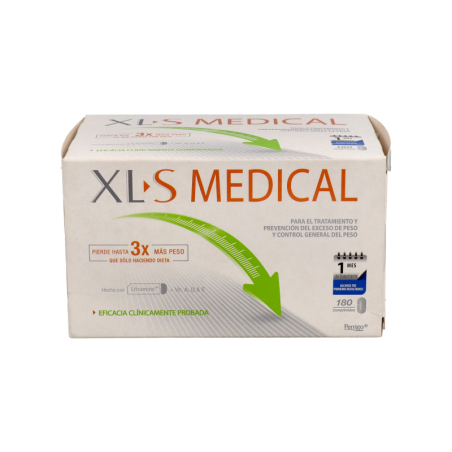 XLS MEDICAL CAPTAGRASAS 180 COMPRIMIDOS