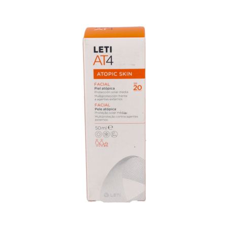 LETI AT4 CREMA FACIAL SPF 20 CREMA 1 TUBO 50 ml