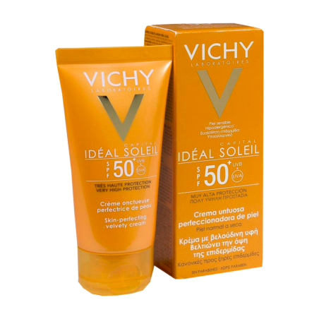 CAPITAL SOLEIL SPF 50+ CREMA FACIAL PROTECCION CELULAR PROFUNDA P NORMAL Y SECA 1 ENVASE 50 ml