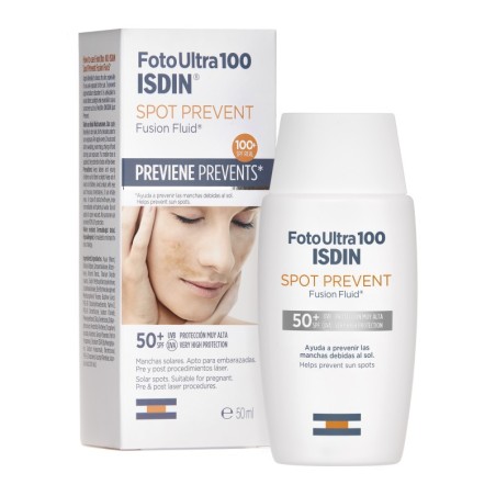 FOTOULTRA 100ISDIN SPOT PREVENT FUSION FLUID 1 ENVASE 50 ml