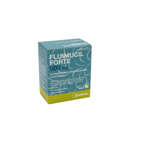 FLUIMUCIL FORTE 600 MG 20 COMPRIMIDOS EFERVESCENTES