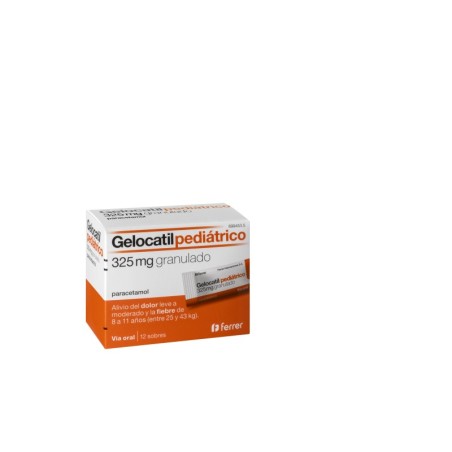GELOCATIL 325 MG 12 SOBRES GRANULADO ORAL