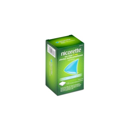 NICORETTE ICE MINT 4 mg 105 CHICLES MEDICAMENTOSOS