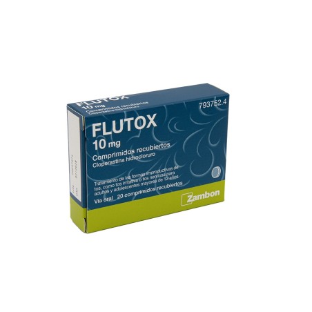 FLUTOX 10 MG 20 COMPRIMIDOS RECUBIERTOS