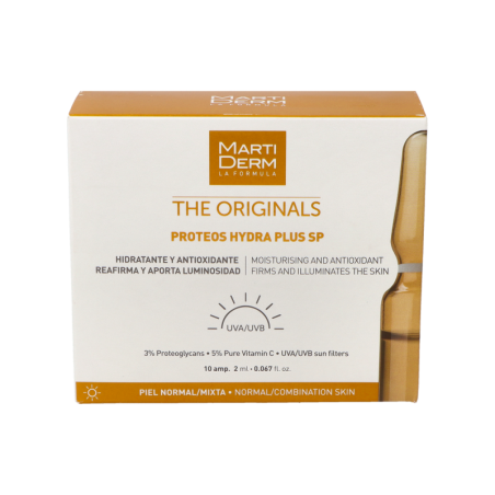 MARTIDERM PROTEOS HYDRA PLUS SP 10 AMPOLLAS 2 ML