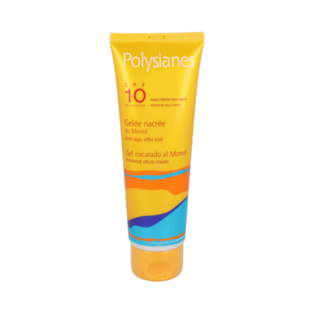 POLYSIANES SPF 10 GEL CREMA NACARADO KLORANE PROTECCION BAJA 1 ENVASE 125 ml