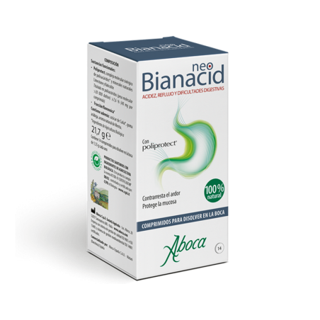 NEOBIANACID ACIDEZ Y REFLUJO 14 COMPRIMIDOS MASTICABLES