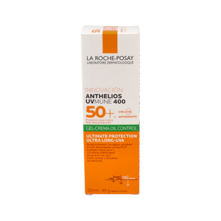 ANTHELIOS OIL CONTROL GEL CREME UV MUNE 400 SPF 50+ 1 ENVASE 50 ML