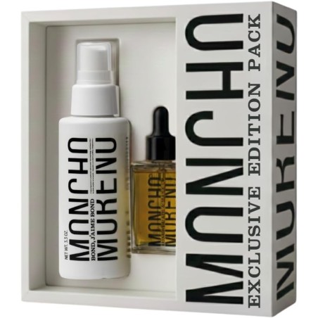 MONCHO MORENO ESTUCHE EDITION PACKS BOND + MINI TALLA SERUM