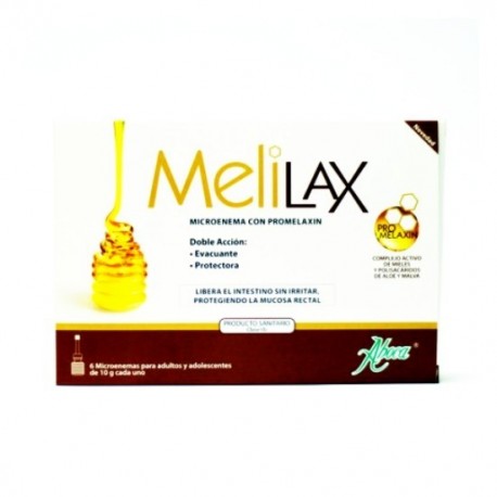 MELILAX ADULT MICROENEMAS 6 UNIDADES 10 g