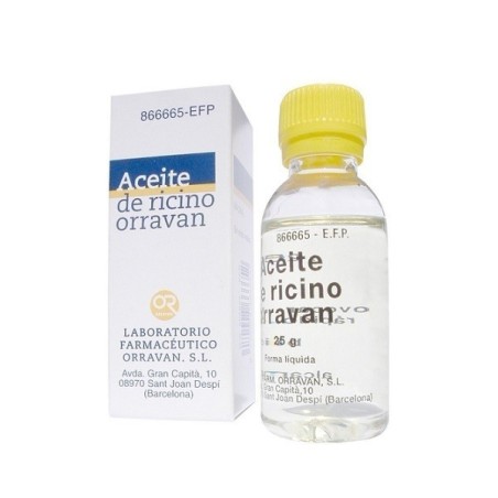 ACEITE DE RICINO REIG JOFRE 1 g/ml LIQUIDO ORAL 1 FRASCO 25 ml