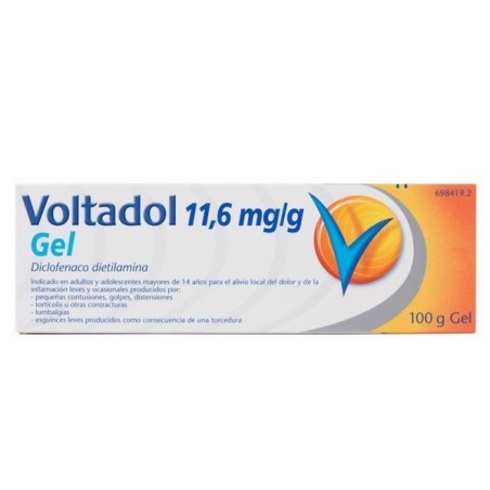 VOLTADOL 11,6 mg/g GEL CUTANEO 1 TUBO 100 g