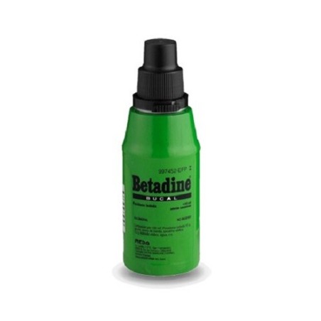BETADINE BUCAL 100 MG/ML SOLUCION BUCAL 1 FRASCO 125 ML
