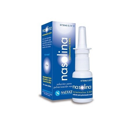 NASOLINA 0,57 mg/ml SOLUCION PARA PULVERIZACION NASAL 1 FRASCO 20 ml