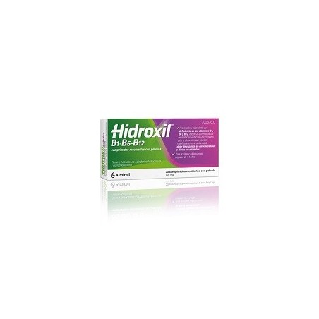 HIDROXIL B1-B6-B12 30 COMPRIMIDOS RECUBIERTOS