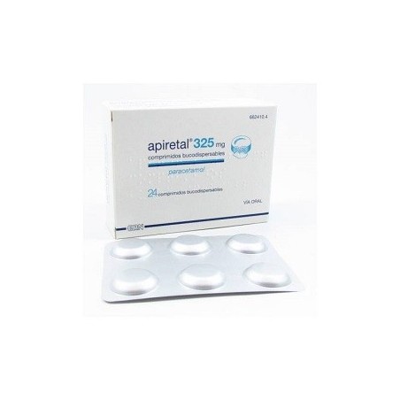 APIRETAL 325 MG 24 COMPRIMIDOS BUCODISPERSABLES
