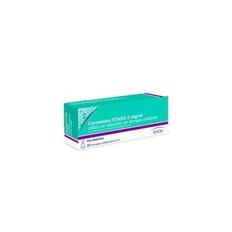 CARMELOSA STADA 5 mg/ml COLIRIO EN SOLUCION 30 MONODOSIS 0,4 ml
