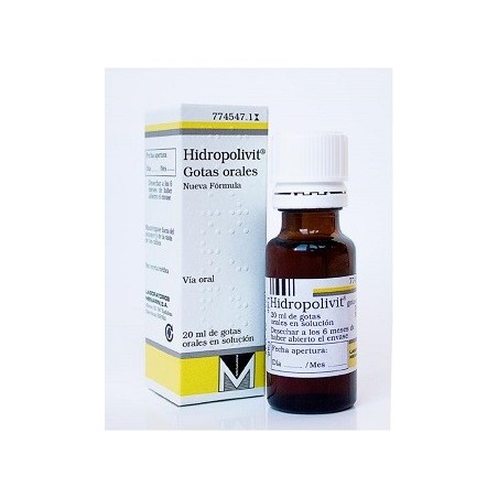 HIDROPOLIVIT GOTAS ORALES EN SOLUCION 1 FRASCO 20 ml