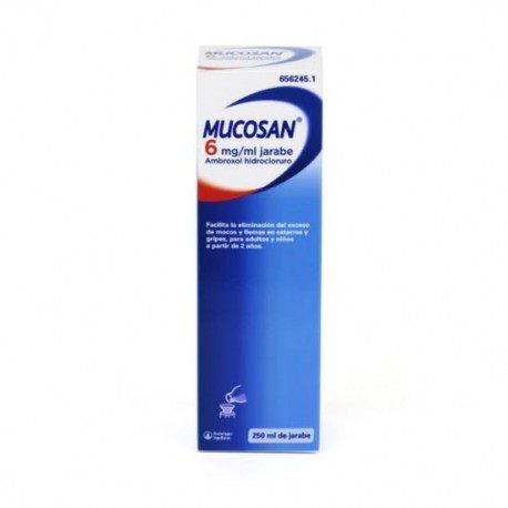 MUCOSAN 6 mg/ml JARABE 1 FRASCO 250 ml