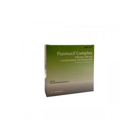 FLUIMUCIL COMPLEX 500/200 MG 16 COMPRIMIDOS EFERVESCENTES