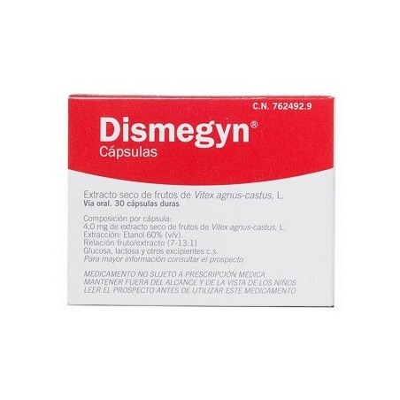 DISMEGYN 4 MG 30 CAPSULAS
