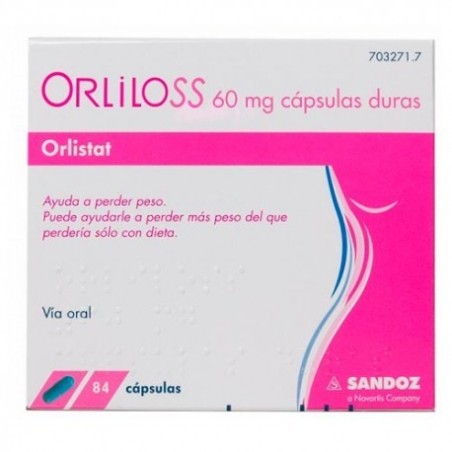 ORLILOSS 60 mg 84 CAPSULAS