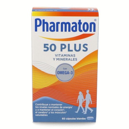 PHARMATON 50 PLUS 60 CAPSULAS