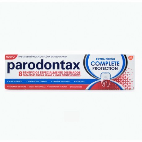 PARODONTAX COMPLETE PROTECTION EXTRA FRESH 1 ENVASE 75 ml