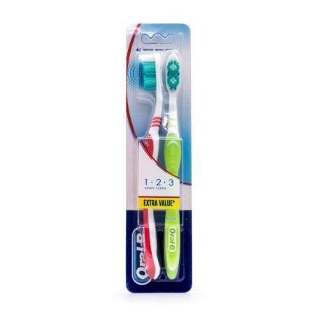 CEPILLO DENTAL ADULTO ORAL-B ADVANTAGE 1,2,3 40 MEDIO