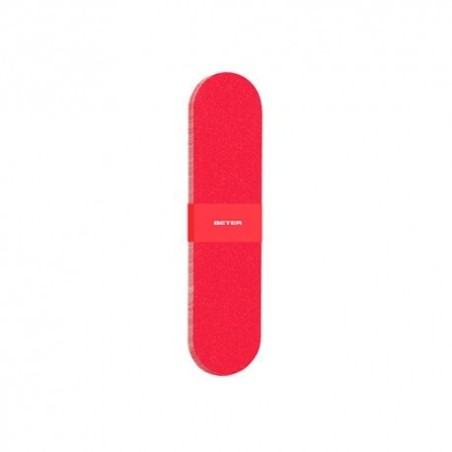 LIMA DE UÑAS BETER PEDICURA CARBORUNDUM 8 CM 4 U