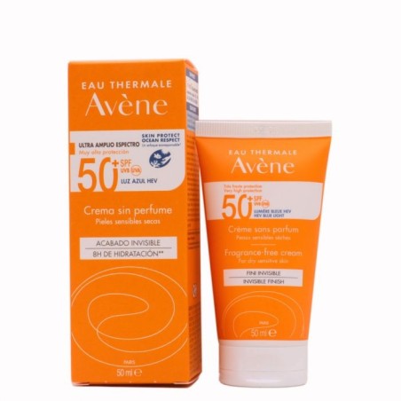 AVENE SPF 50+ CREMA MUY ALTA PROTECCION 1 ENVASE 50 ml SIN PERFUME